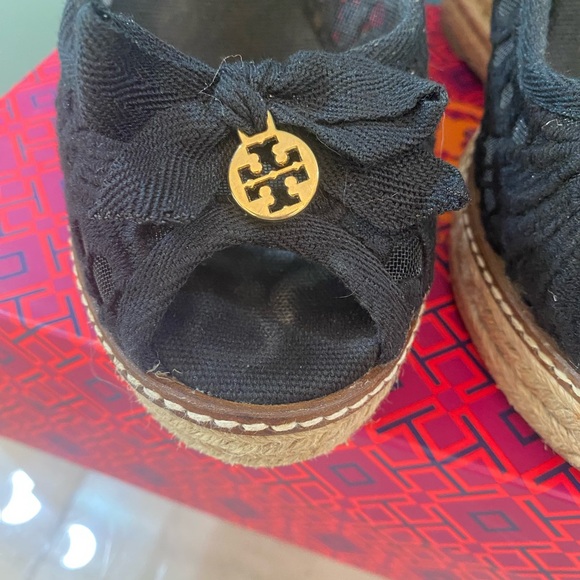 Tory Burch Jackie wedge, espadrille size 8 - Picture 2 of 4